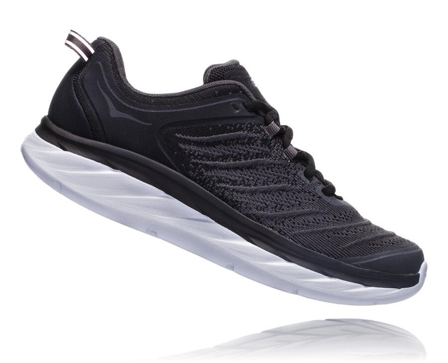 Hoka One One Koşu Ayakkabısı Kadın Siyah/Beyaz - Akasa - YX5492607